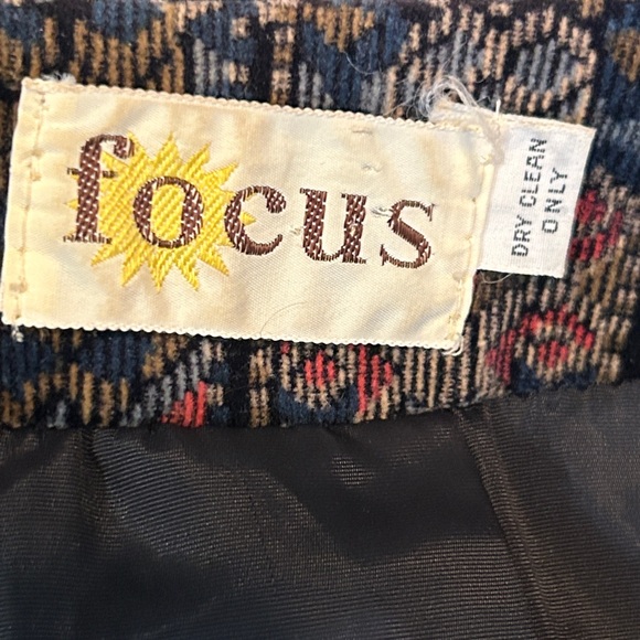 Vintage Multicolor Tapestry Corduroy Blazer - Picture 8 of 8